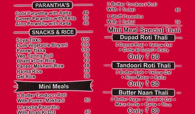 Mini Meals